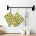 thumbnail image 6 of Honeii Running Beagle patten Oven Mitts and Pot Holders Sets, Baker Oven Mitts, Mittens for Kitchen Decor, Baking Lover over Gloves Gifts, 6 of 7