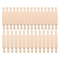 New Arrivals 20 Pieces Wooden Mini Rolling Pin 6 Inches Long Kitchen Baking