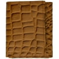 thumbnail image 4 of Alligator Print Cowhide Leather Trifold Wallet with ID Window & Credit Card Slots 71107 CR (C), 4 of 5