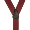 thumbnail image 3 of SuspenderStore Solid Color Suspenders - 1.5-Inch Wide Elastic - Button, Many Colors & 4 Sizes Includes Big&Tall, 3 of 4