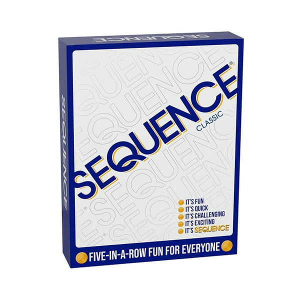 Sequence board game, 135 game pieces, from 7 years