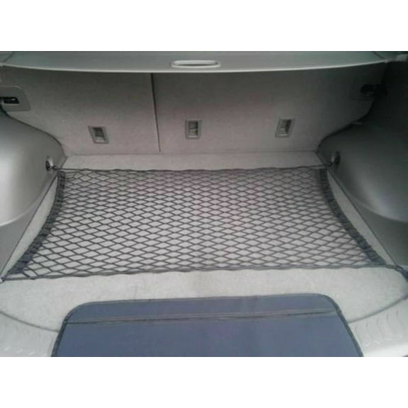 EACCESSORIES EA Trunk Organizer Cargo Net for Hyundai Tucson 2010-2014 – Floor Style Cargo Net for SUV – Premium Mesh Elastic Car Trunk Organizer Vehicle Carrier Storage – Compatible with VW Tucson