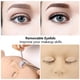 thumbnail image 3 of Párpados de Repuesto para Cabeza de Maniquí de Pestañas, Párpado Extraíble con Extensión de Pestañas, Cabeza de Maniquí de Pestañas de Entrenamiento C, 3 of 7
