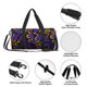 thumbnail image 4 of Balery Golden Snake And Purple Rose Bolsa de Gimnasio para Mujeres y Hombres, Bolsa de Viaje Impermeable, Bolsa de Fin de Semana con Compartimento para Zapatos y Bolsillo Húmedo, 4 of 6
