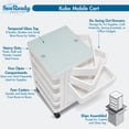thumbnail image 5 of Studio Designs Kubx Cart - White, 5 of 12