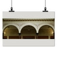 thumbnail image 2 of Print: Oil Painting Floral Arch Fills Located In Atrium, Second Level, 2 of 4
