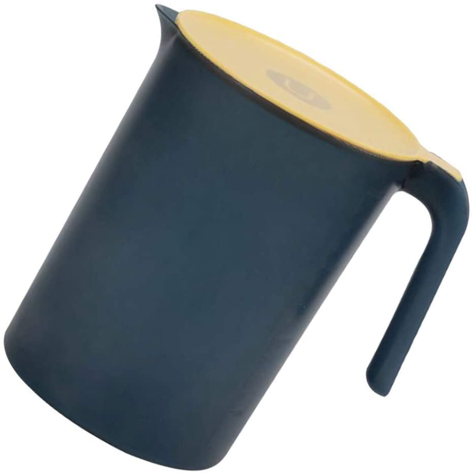 Large 2.5L Plastic Water Pitcher With Lid - Iced Tea & Beverage Jug For Home, Hotel, Or Parties