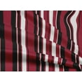 thumbnail image 4 of oneOone Rayon Red Fabric Stripes Quilting Supplies Print Sewing Fabric By The Yard 56 Inch Wide, 4 of 6