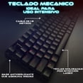 thumbnail image 2 of Teclado Mecánico  Switch Azul Español Ñ al 100%  12 Nucleos  Mecanico 105 Teclas, 2 of 6