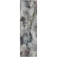 thumbnail image 2 of Addison Rugs Mayfield Premium Machine Washable Transitional Abstract Gray Runner Rug, 2'3" x 7'6", 2 of 6