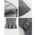 thumbnail image 6 of Bow- Tie Backless Tank Top Sleeveless Waisted Skirt Style Women'S Top Grey S, 6 of 9