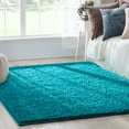 thumbnail image 4 of Well Woven Elle Basics Emerson Modern Textured Solid Teal 2'3" x 7'3" Runner Rug, 4 of 7