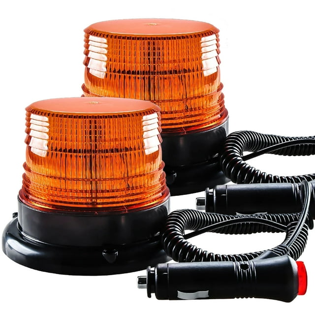 Xprite 36 LED Strobe Light Rooftop Emergency Warning Beacon Amber Car Truck US - Foto 3