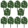 thumbnail image 4 of OUNONA Realistic Plastic Tree Model for Decor Green Micro Landscape Craft Adornment 10pcs, 4 of 8