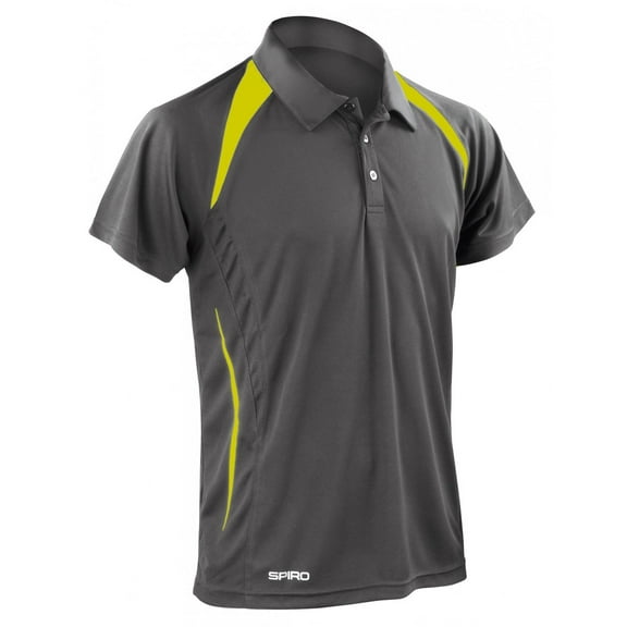 Spiro Mens Sports Team Spirit Performance Polo Shirt