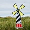 thumbnail image 6 of In the Breeze 2500 - Lighthouse Wind Spinner, Nautical Beach Garden Decoration - 13-inch spinner, 6 of 6
