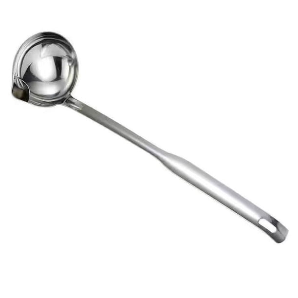 Cuchara Separadora De Aceite, Cucharón Separador De Aceite De Acero Inoxidable Multifuncional Duradero Práctico Para Cocina Para Sopa