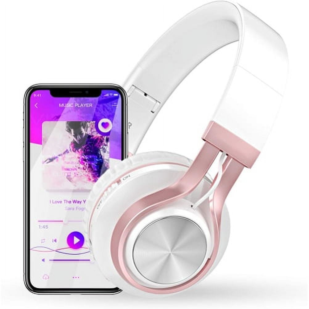 Foldable Wireless Headphones for Motorola Edge (2024)/(2022) - Headset w Mic Hands-free Earphones Earbuds