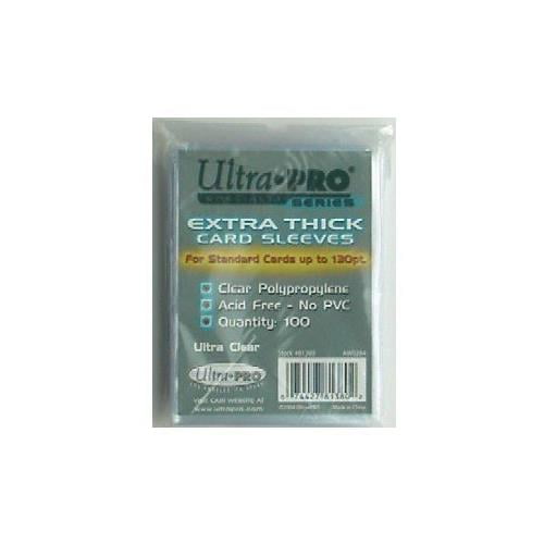 Ultra-PRO Extra Thick Card Sleeves for Thick Jersey or Memorabilia Sports Trading Cards