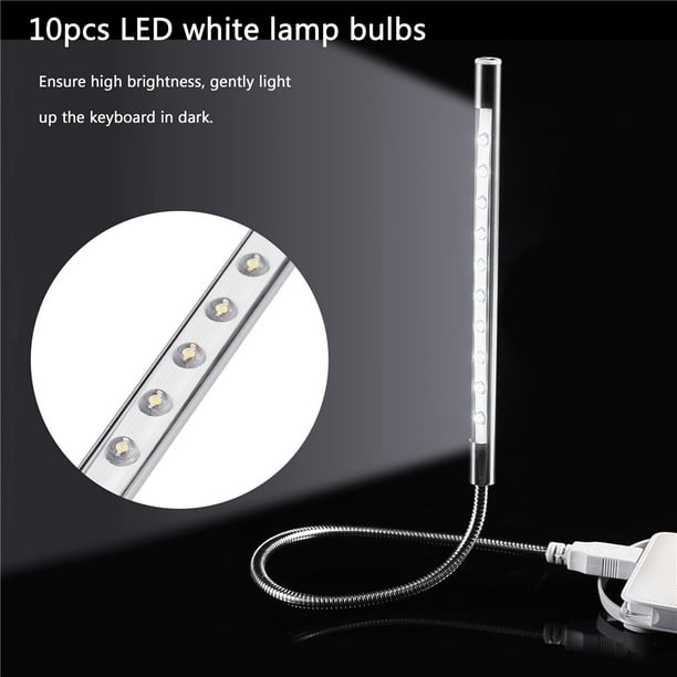 Lumière LED, Lumière USB Portable, Réglable Pour Ordinateur