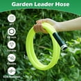 thumbnail image 3 of Short Garden Hose 5/8 in x 6 ft, Female to Female Hose, Durable, Anti-Kink, Flexible, Leakproof Water Hose, All-weather Lightweight Water Hose with Swivel Grip Handle and Solid Aluminum Fittings, 3 of 8