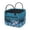 Blue Tropical Tribal Print, variant on Pzuqiu Cactus Print Quilted Laundry Basket with Handles Foldable Large Capacity Heavy-Duty Soft Fabric Storage Hamper for Bedroom Bathroom Nursery Dorm Clothes Organization