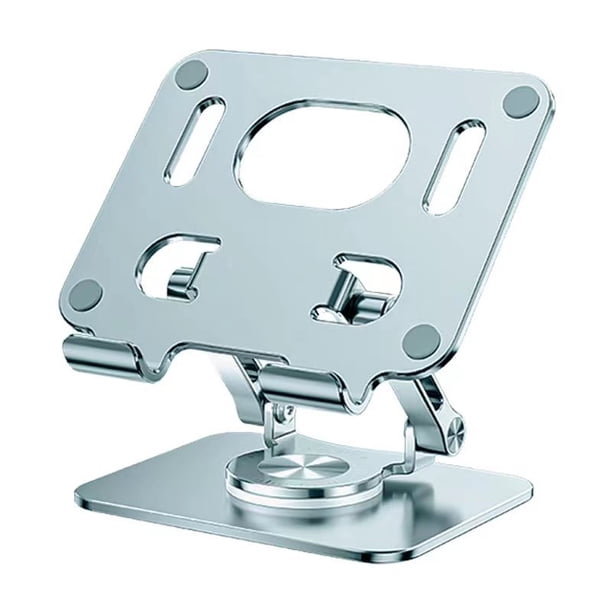 Soporte para tableta y PC, plegable, giratorio 360 grados, de aleación de aluminio, multifuncional, para teléfono móvil