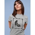 thumbnail image 2 of Girl W Floral Tattoos Art T-Shirt Women -Image by Shutterstock, Female 4X-Large, 2 of 4