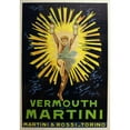 thumbnail image 2 of Leonetto Cappiello 18x24 Gold Ornate Framed and Double Matted Museum Art Print Titled - Vermouth Martini (1920), 2 of 4