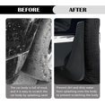 thumbnail image 4 of carleef 4PCS Mud Flaps for Car,Universal Front Rear Wheel Splash Guard for Protecting Car Body,The Most Practical Automotive Exterior Accessories Fender Flares Fits Most Vehicles, 4 of 7