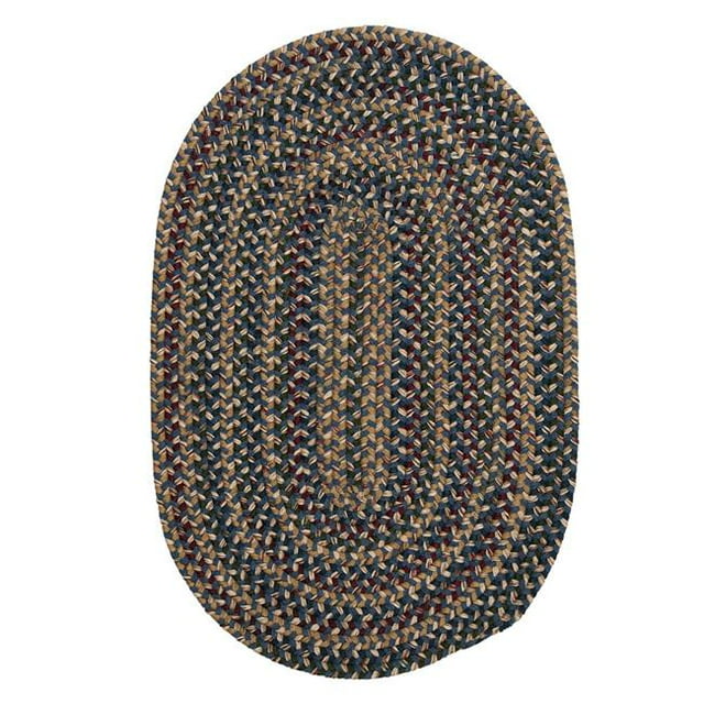 Colonial Mills TL50R060X084 Tapis Réversible 5 x 7 Pieds au Crépuscule&44; Fédéral Bleu