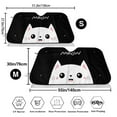 thumbnail image 3 of Kdxio Cat Meow Print Windshield Sun Shade,UV Rays and Sun Heat Protection,Sunshade for Car Windshield,Car Shade Front Windshield - Small, 3 of 6