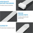 thumbnail image 5 of Heavy Duty Cable Zip Ties 40 Inches, 440lb Strength, 15 Pack, 5 of 5