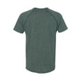 thumbnail image 3 of Next Level Men's Mock Twist Short-Sleeve Raglan T-Shirt M FOREST GREEN, 3 of 3