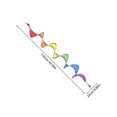 thumbnail image 2 of OULII Hanging Windmill Garden Decoration Outdoor Lawn Multi 1Set, 2 of 8