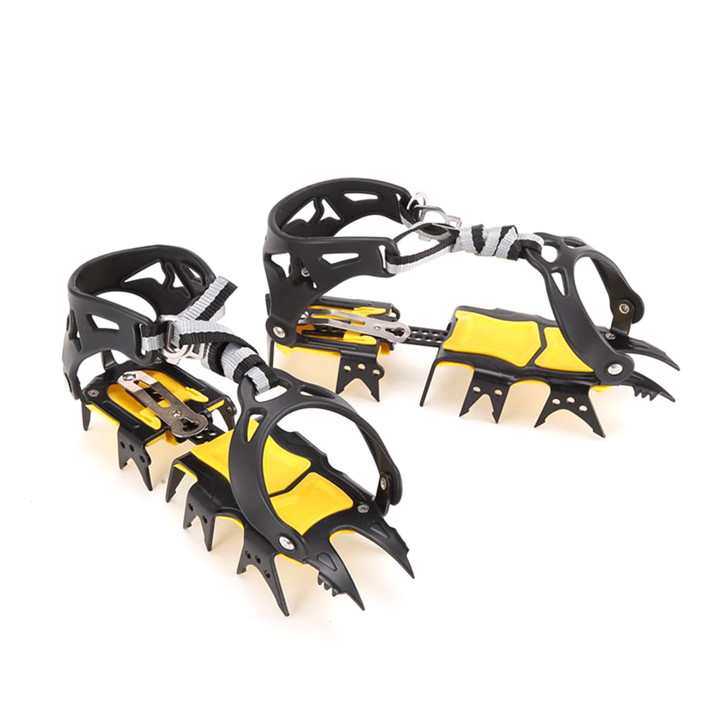 Ice Snow Mud Crampons Non-slip Outdoor Climbing Hiking Gripper Shoe Spike  New 