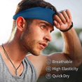 thumbnail image 5 of Bandeau Homme 4 Pack, Bandeaux Sports Unisexes, 5 of 5