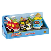 VTech Go! Go! Smart Wheels Starter Pack with Three Toy Vehicles