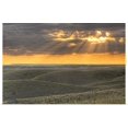 thumbnail image 1 of Great BIG Canvas | "Rays Of Sunset Light Between The Clouds, Saskatchewan, Canada" Art Print - 30x20, 1 of 4