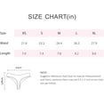 thumbnail image 6 of Women Seamless Bikini Cheeky Underwear Invisible No Show Panties V-Waist Hipster Ladies Soft Stretch Multi Pack, 6 of 6