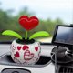 thumbnail image 5 of Solar Powered Dancing Flowers Swinging Ornament Electric Bobblehead Solar Flowers Toy for Car Home Decoration Gift, 5 of 5
