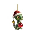 thumbnail image 1 of Christmas Tree Decorations Christmas Tree Lights, Dinosaur 2D Tree Pendant Holiday Party Decoration Accent, 1 of 9