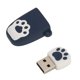 thumbnail image 3 of Pen Drive U Disk USB2.0 Hot Swap Cat Paw Shape Estilo De Dibujos Animados Unidad Flash Portátil Resistente A Vibraciones Para Win Para OS X Dark Blue 16G, 3 of 8