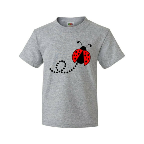 Inktastic Cute Red Ladybug Youth T-Shirt