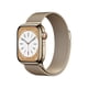 thumbnail image 1 of Apple Watch Series 8 [GPS + Cellular 41mm] Smart Watch w/ Gold Stainless Steel Case with Gold Milanese Loop., 1 of 4