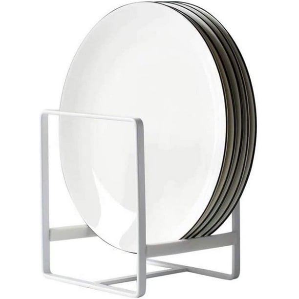 Plate Holders Organizers Upright Dish Drying Racks Metal Plate