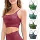 thumbnail image 3 of Sujetador deportivo para mujer Estampado Elástico Transpirable Almohadilla extraíble Yoga Correr, 3 of 8