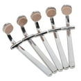 thumbnail image 4 of 5 Uds., Trombón Plateado, Llave de Agua, de Escupir con Almohadilla de Corcho, Accesorio para Instrumentos CUTICAT Trombone Spit Valve WaterKey, 4 of 8