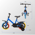 thumbnail image 5 of Bicicleta Entrenadora De Niños Aeiou Tn22a R12 Ligera Azul, 5 of 5