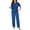 Z-Navy, variant on UVN Womens Pajamas Sets Short Sleeve Tops and Long Pants 2 Piece Outfit Casual Loose Sleepwear Nightwear Soft Pjs Lounge Sets